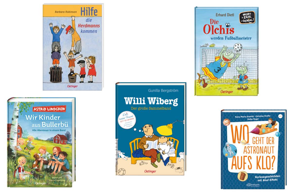 Verlosung: Paket mit 5 grandiosen Kinderbüchern vom Oetinger Verlag ...